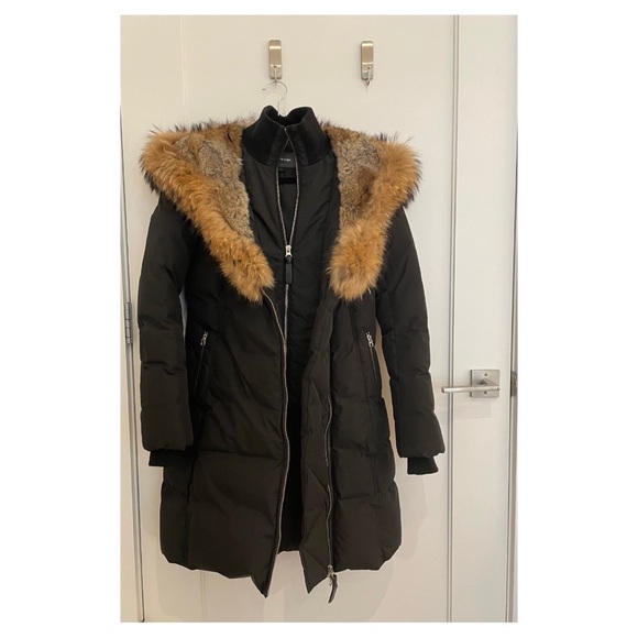 Mackage TRISH down coat with natural fur size S - Picture 1 of 4